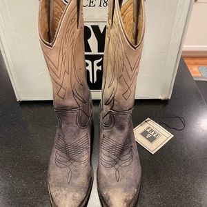 Frye Billy Pull on ombré cowboy boot size 10